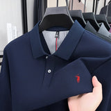 Men's Premium Cotton Embroidered Polo Shirt – Smart Casual