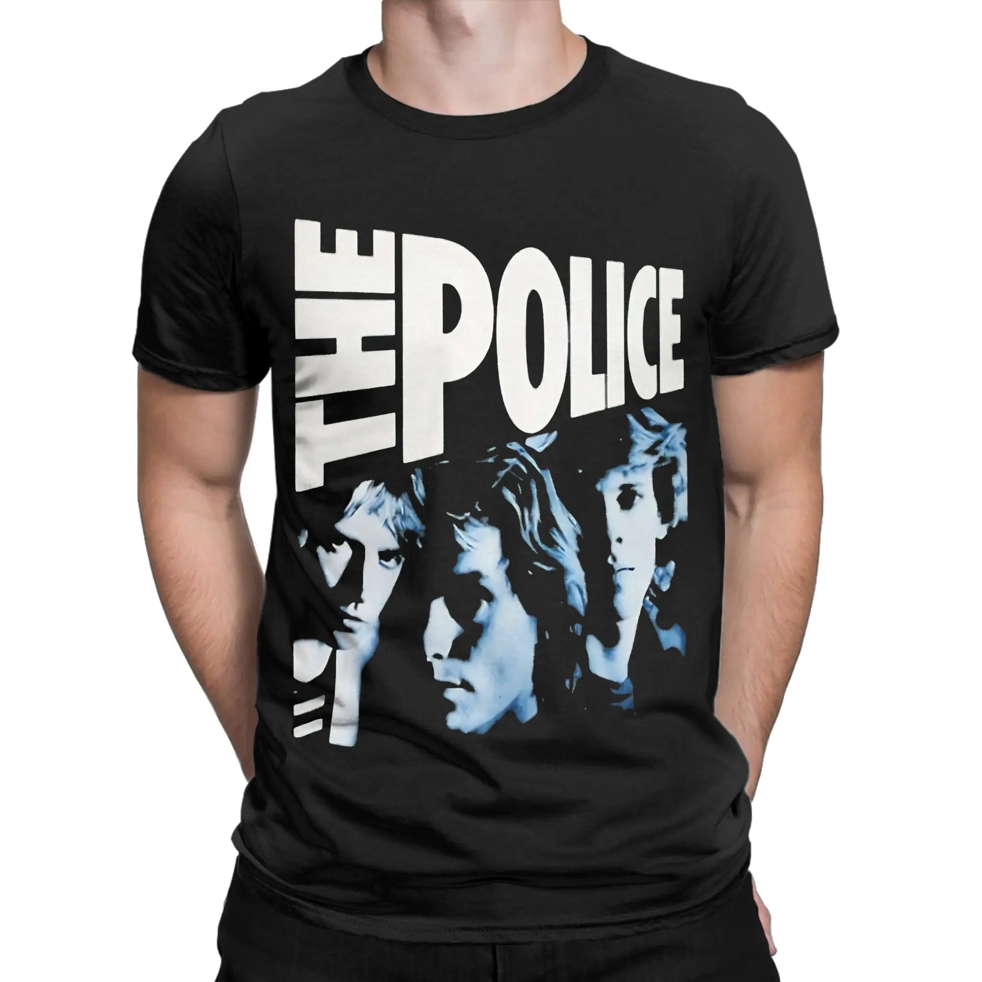 The Police Rock Band Graphic T-Shirt — Unisex Cotton Tee