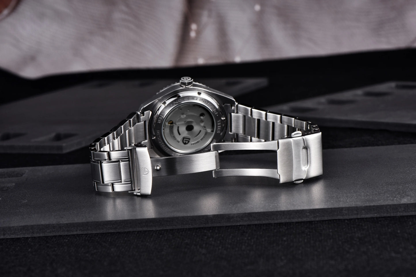 PAGANI DESIGN PD1784 Men’s GMT Automatic Mechanical Watch DG5833 Stainless Steel Sapphire Crystal Waterproof Local Delivery