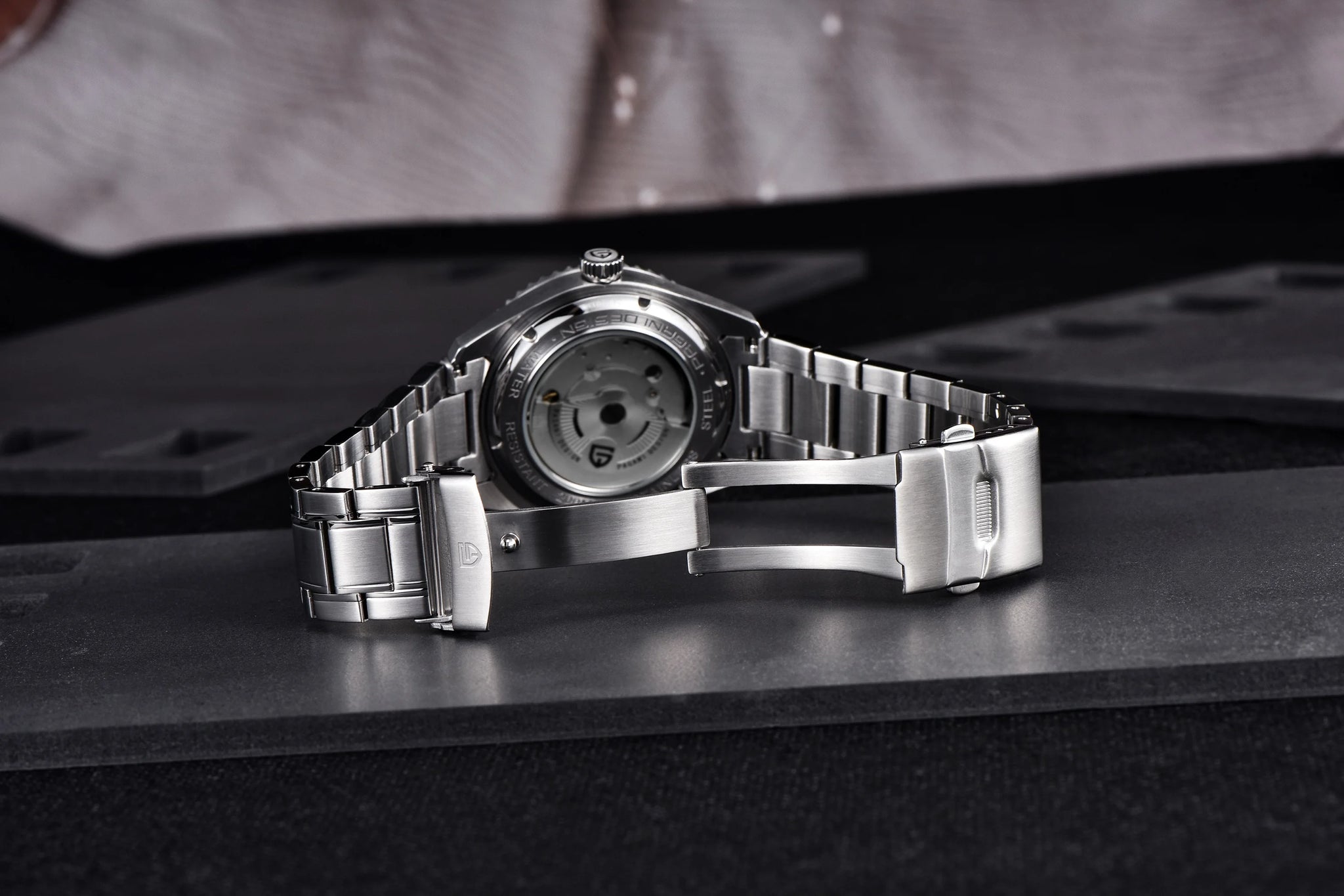 PAGANI DESIGN PD1784 Men’s GMT Automatic Mechanical Watch DG5833 Stainless Steel Sapphire Crystal Waterproof Local Delivery