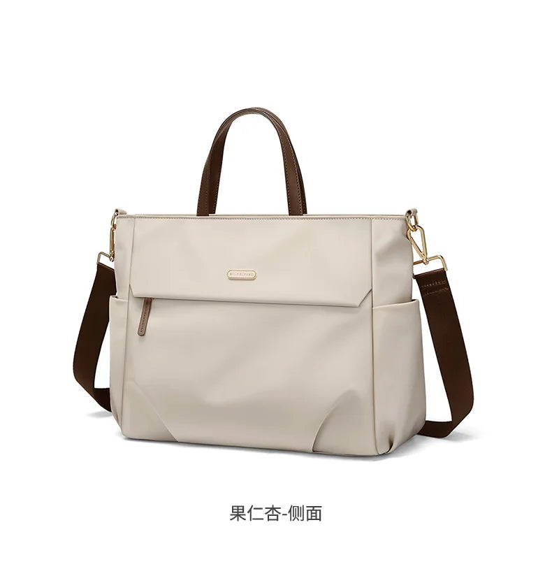 GOLF Women Business Handbag Briefcase Laptop Bag 15 Inch Waterproof Work Office Bag for Ladies Commuter Shoulder Bags Computer