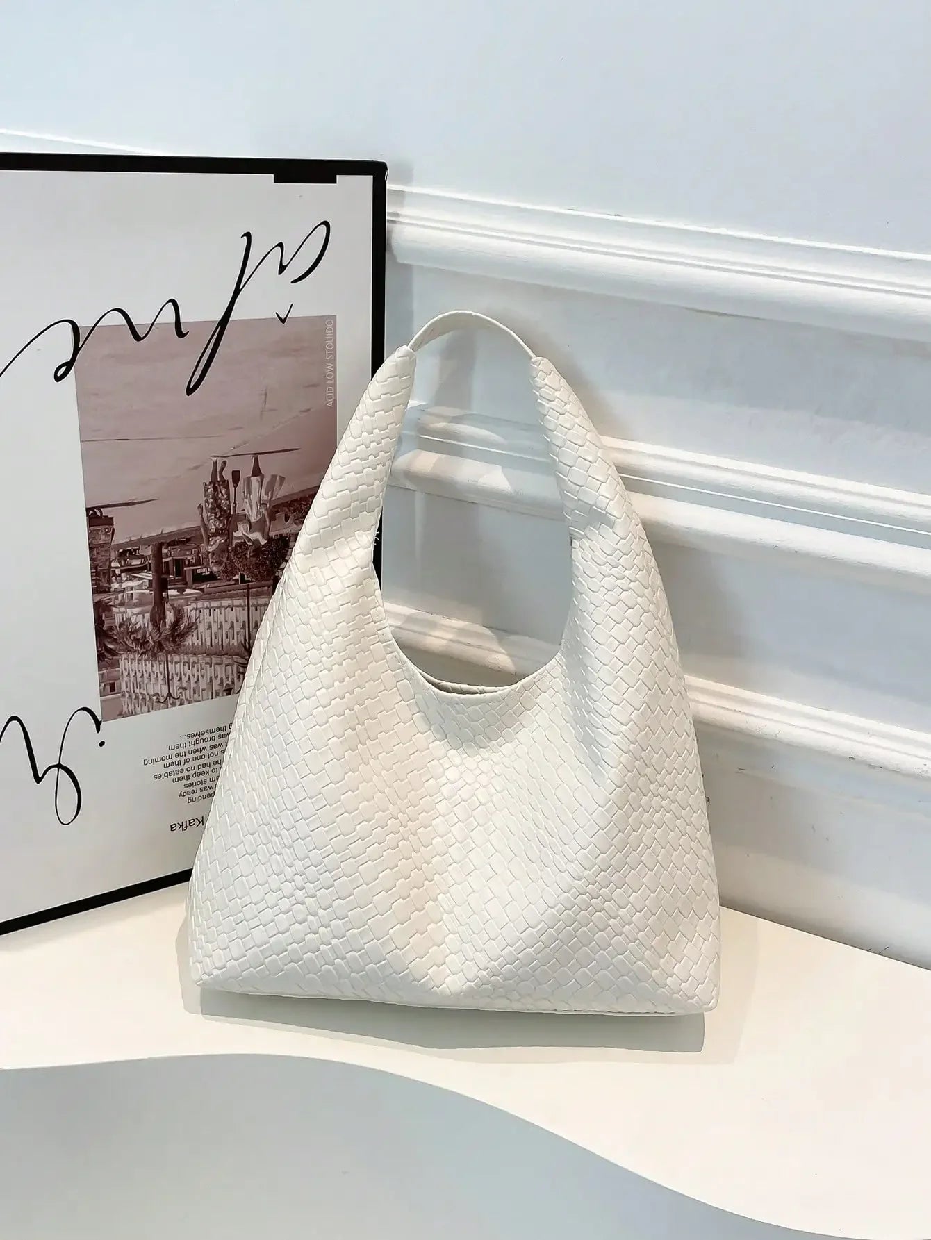 Large Capacity Solid Color Women's Shoulder Bag, Multifunctional Crossbody Bag, Women's Shoulder Tote Bag, Large Capacity Crossbody Tote Bag, Casual Work Bag