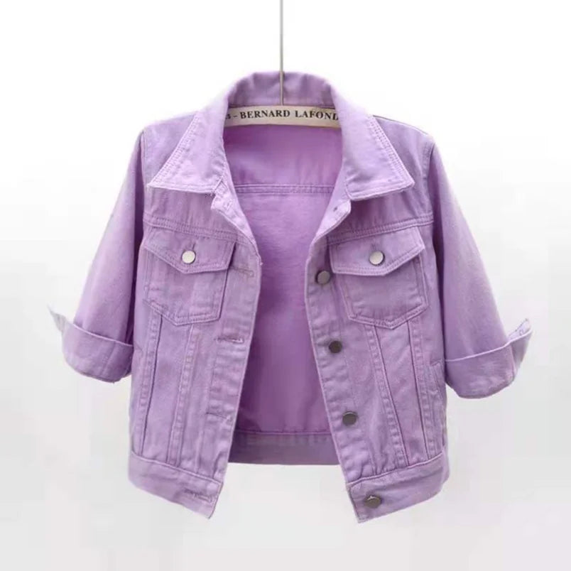Women's Premium Cotton Denim Jacket