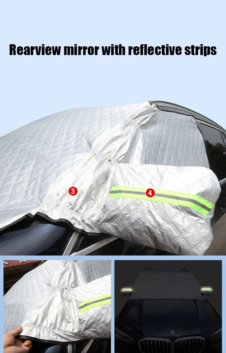 All-Season Windshield Protector Cover with Side Windows