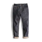 Maden Retro 11.6oz Selvedge Raw Denim Jeans Tapered Regular Fit Cotton Jeans with Zipper Fly High Quality Versatile Men's Pants