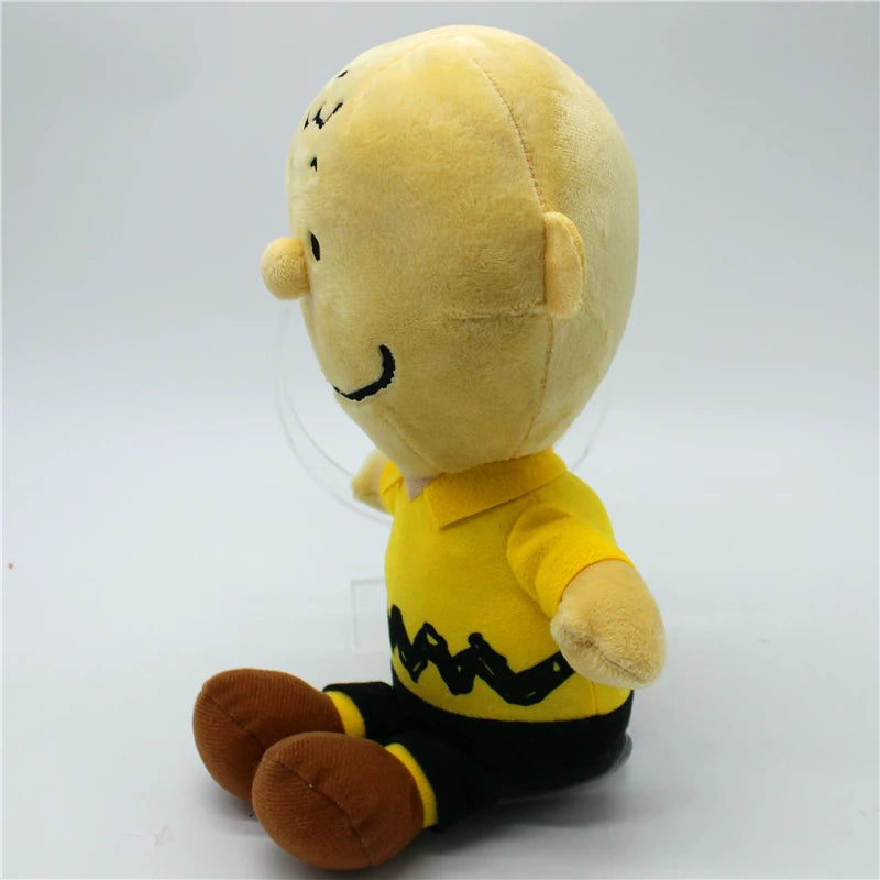1piece 28CM high quality Cartoon Peanuts Snoopy Charlie Sally Woods Plush soft toys Snoopy dog animal dolls best Christmas gift