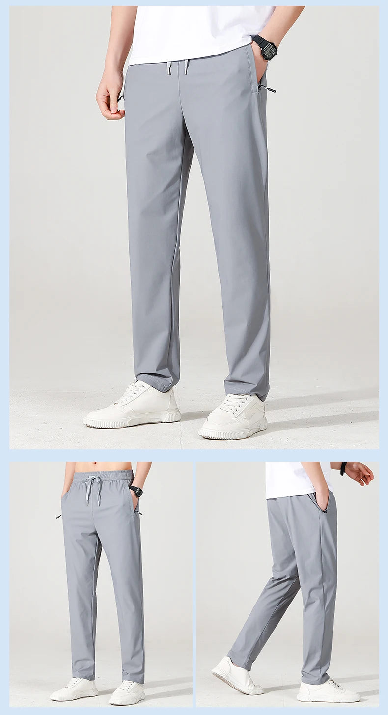 Men's Lightweight Stretch Summer Trousers