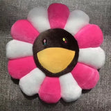 Rainbow Daisy Children's Plush Pillow, Japanese, Sunflower, Floor Game Mat Seat Pillow Sofa House Car Decoration Plush Pillow