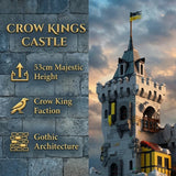 King of Crows Medieval Castle Building Blocks Set 4961PCS Fortress Construction Bricks Model Kit Assembly Toys for Adults Gift