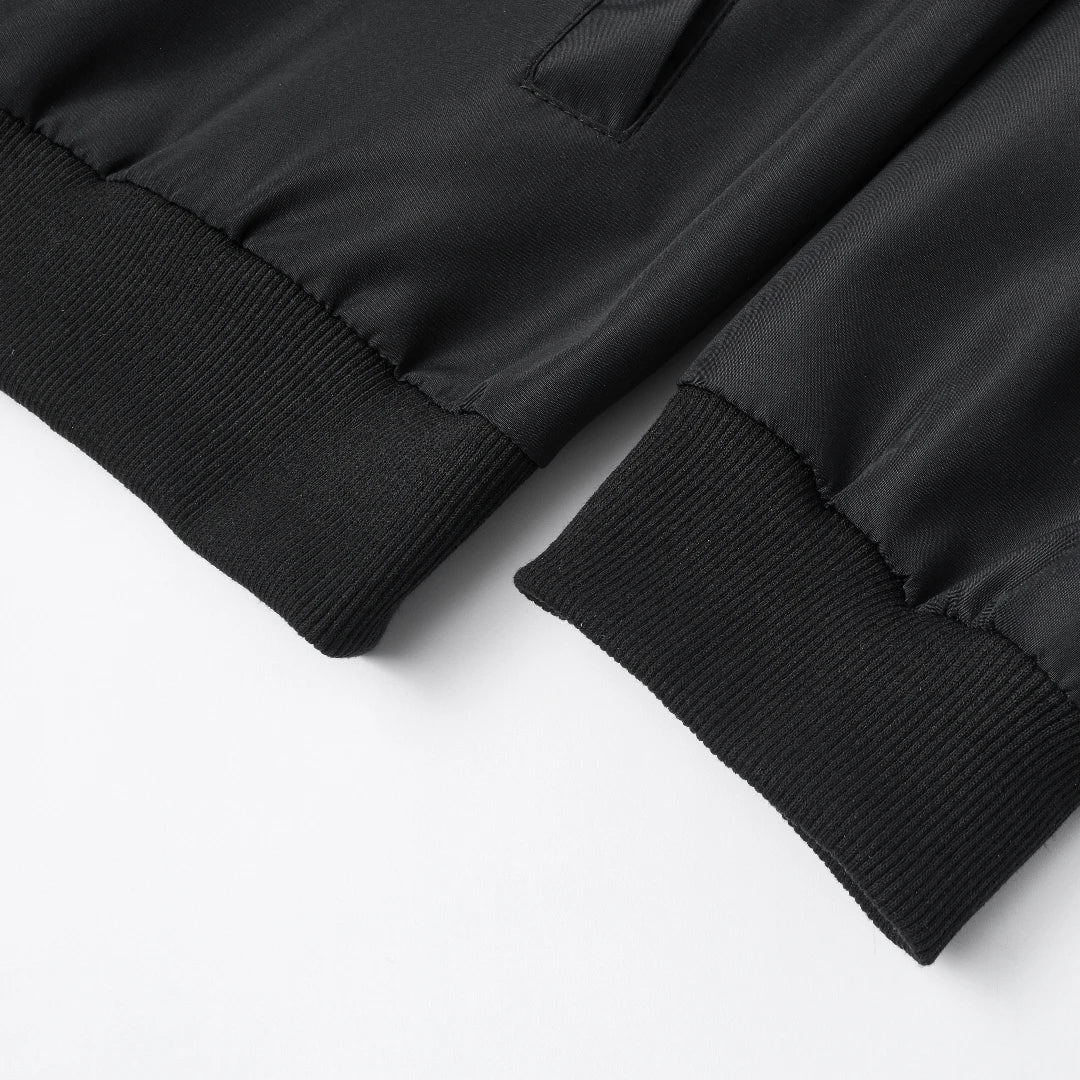 Men's Lightweight Zip-Up Baseball Collar Jacket