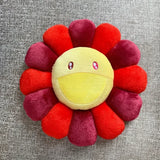 Rainbow Daisy Children's Plush Pillow, Japanese, Sunflower, Floor Game Mat Seat Pillow Sofa House Car Decoration Plush Pillow