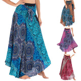 Boho Maxi Skirt – Flowy Ankle-Length Summer Skirt for Women
