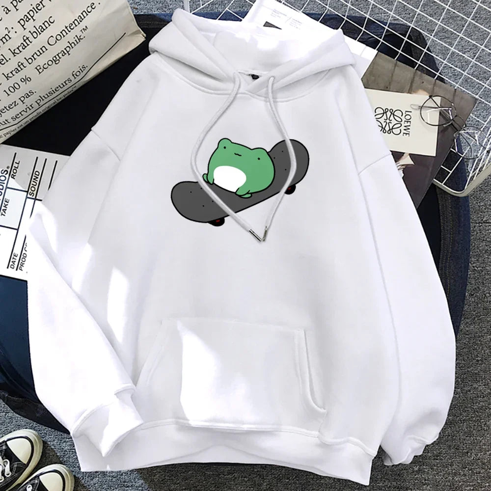 Frog Respect Skateboard Hoodie