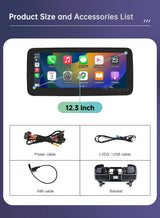 12.3" CarPlay Screen for Mercedes-Benz ML/GL 2012–2015
