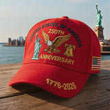 Patriotic USA Embroidered Baseball Cap | All-Season Unisex Hat