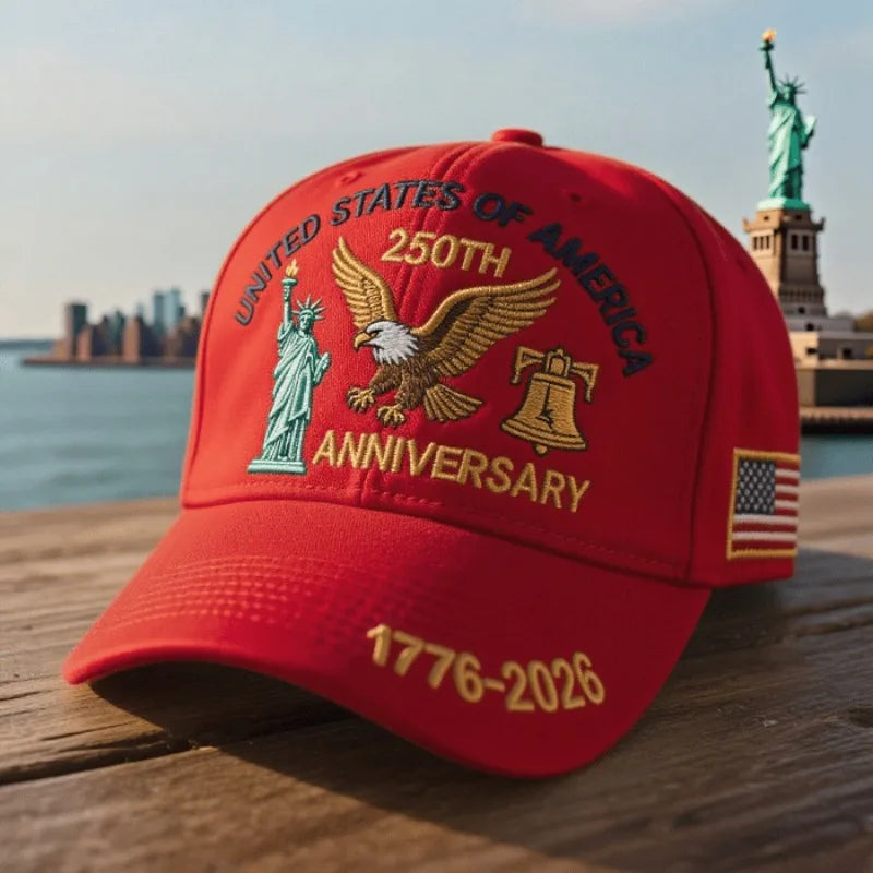 Patriotic USA Embroidered Baseball Cap | All-Season Unisex Hat