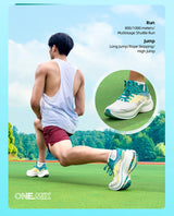ONEMIX Marathon Carbon Plate Running Shoes Shock Absorption Ultra-light Sports Shoes Rebound Technology Outdoor Men Sneakers