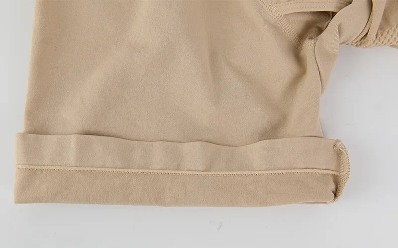 Men Slimming Brief High Waist Breathable 3D Pouch Underwear Tummy Control Boxer Belly Flat Shapewear Pant Compression Shorts