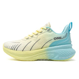 ONEMIX White Road Running Shoes for Men Air Cushion Outdoor Sport Shoes Male Trainers Summer Jogging Shoes Women Footwear