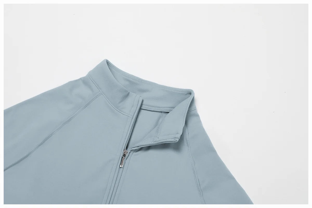 Long-Sleeved Performance Yoga Bodysuit