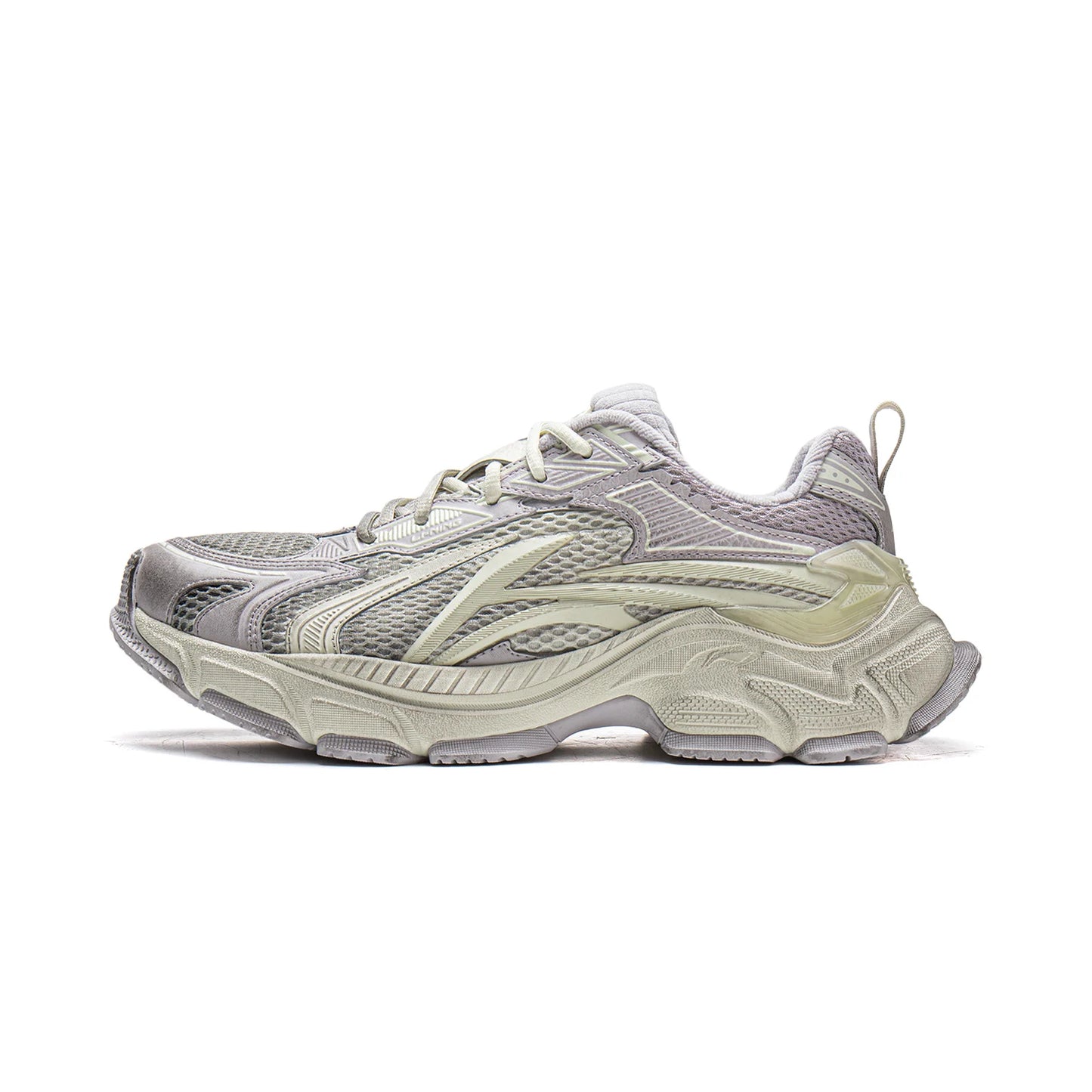 Li-Ning Women's STARLIT L2K Lifestyle Shoes Cushioning Lightweight Rebound LiNing Stylish Classic Casual Shoes AGLW078