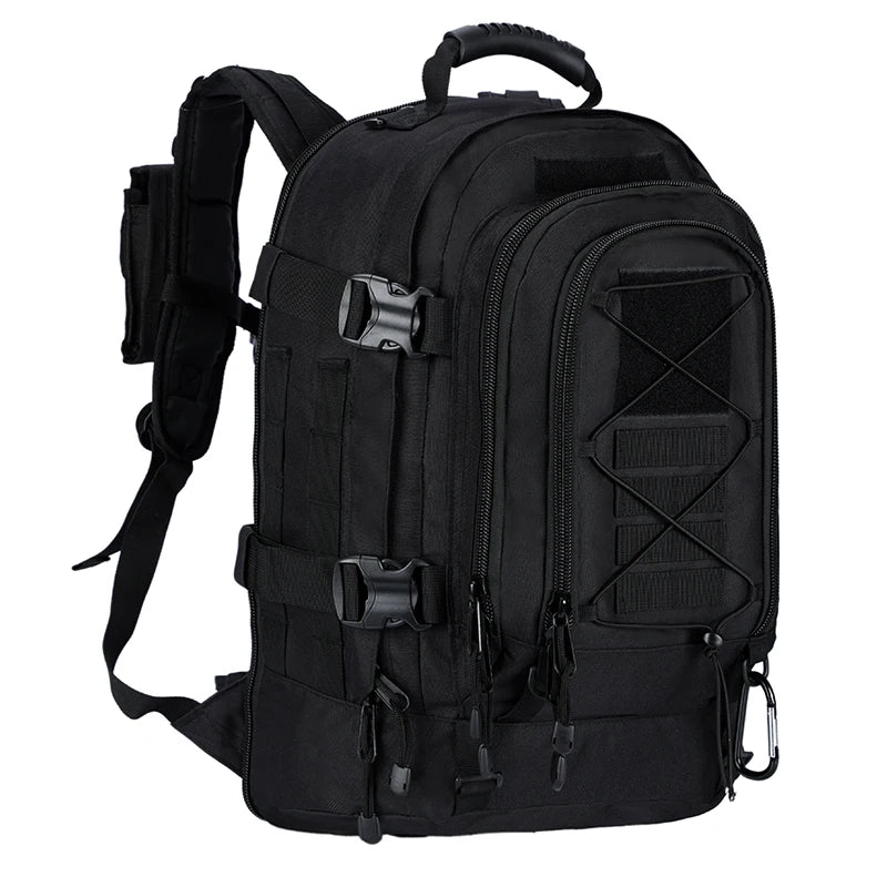 Large Capacity 60L Outdoor Tactical Military Tactics Backpack Travel Hiking Camping Fishing Tool Backpack for Men Women
