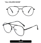 DDDLONG Retro Punk Fashion Pilot Photochromic Sunglasses Women Men Metal Eyeglasses Classic Vintage UV400 Outdoor Shades D679