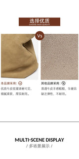 Motingsome Winter New Suede Big Tote Women Matte Cowhide Leather Handbag Oversized Shoulder Bowling Shopper Purse Luxury Design