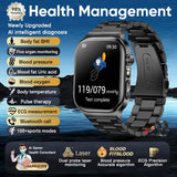2026 New Accurate Measurement Health Smart Watch ECG+PPG Uric Acid Blood Pressure Blood Lipids BT Call Smartwatchs For Men Women