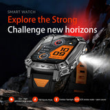 2026 Military-Grade Outdoor Sports Smartwatch 1400mAh