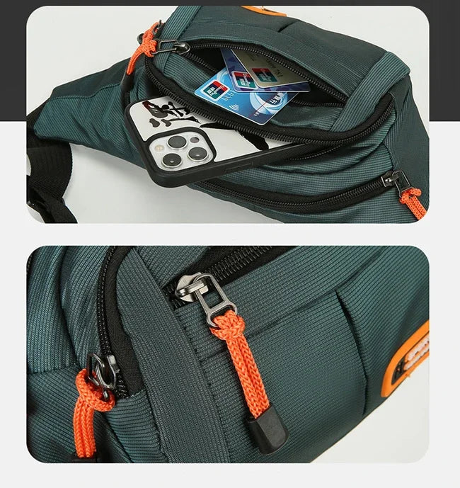Mobile Waist Bag For Both Men And Women Multifunctional Large Capacity Anti Splash Business Wear-resistant Construction Site