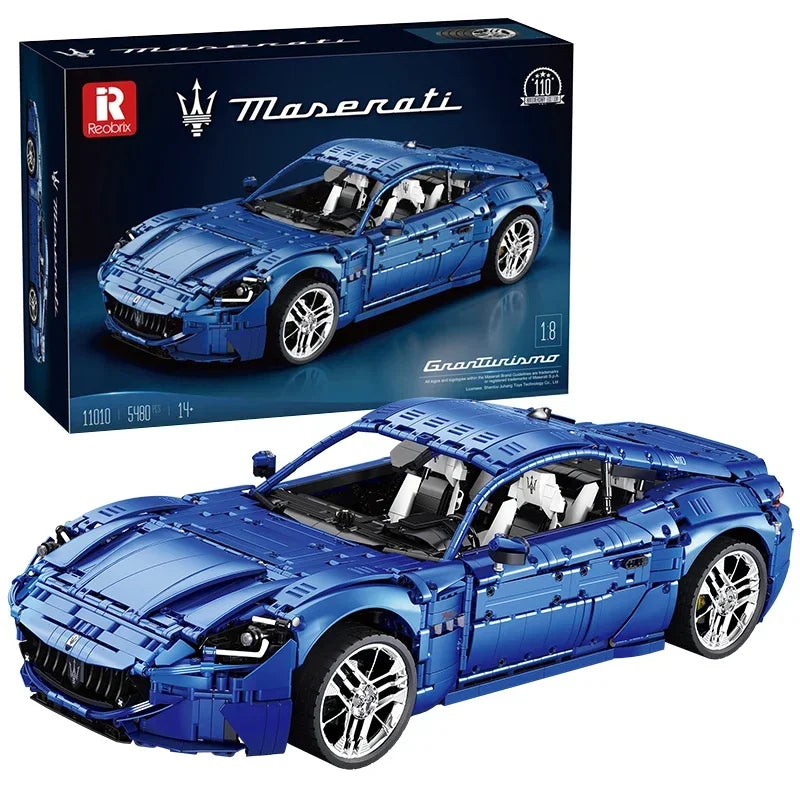 5480pcs MOC Technical 1:8 Sports Car GranTurismo Building Blocks Model Vehicle Bricks Assembling Toys for Boys Birthday Gift Set