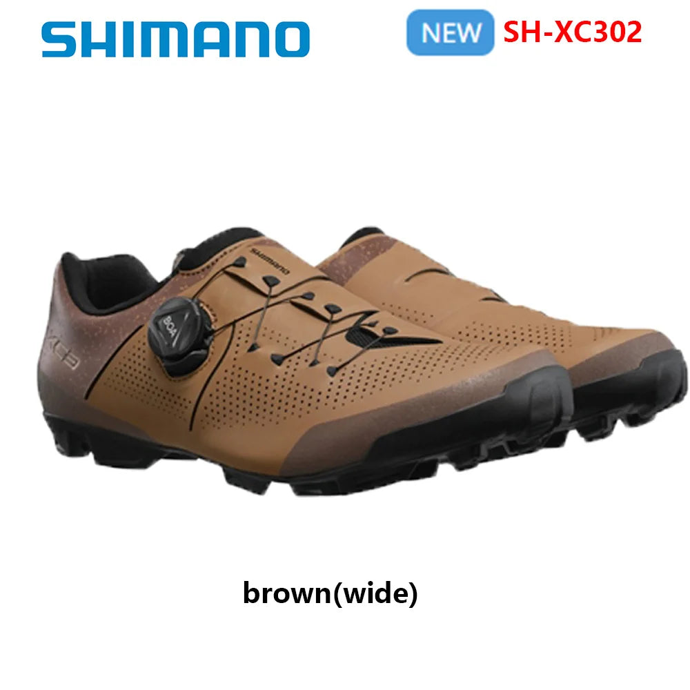 Shimano SH-XC300 Mountain Bike Lock Shoes XC3 XC300 XC302 Fiberglass Sole Mountain Bike Self-locking Riding Shoes Locking Shoes