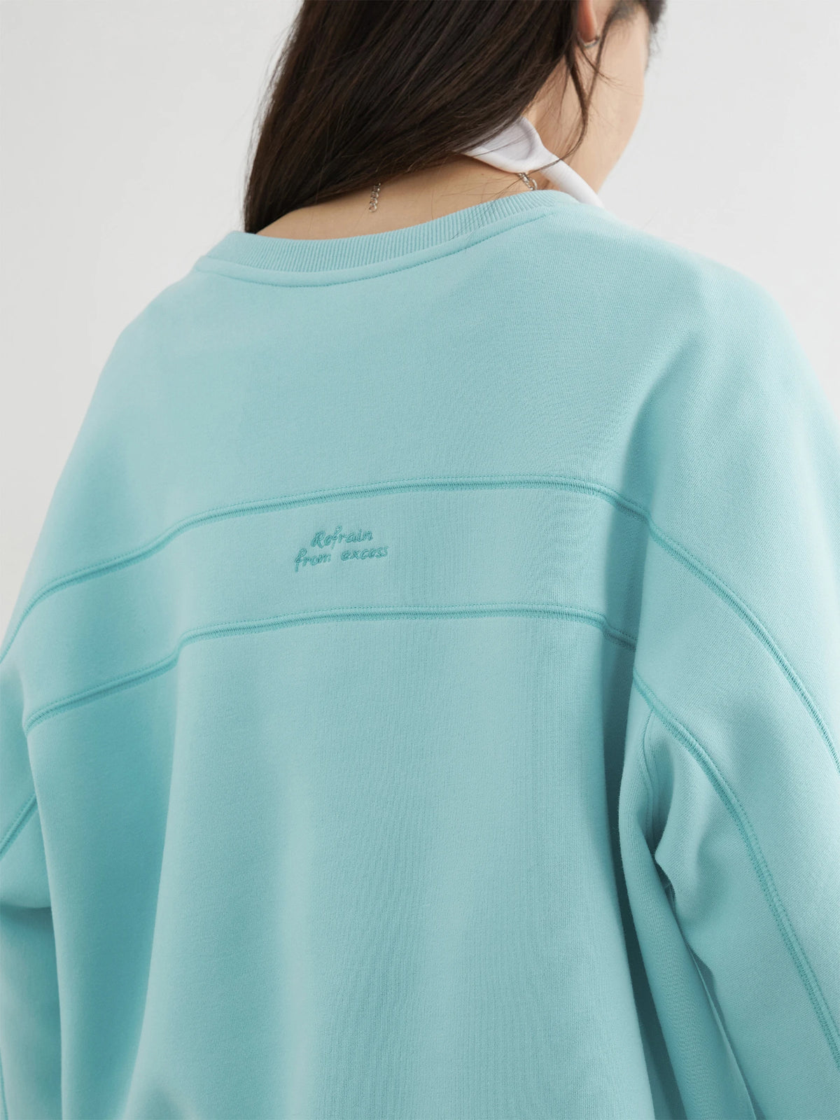 Women's Embroidered Raglan Sweatshirt
