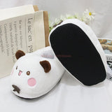 Panda Bubu & Yier Plush Slippers - Unisex Indoor Cotton Shoes