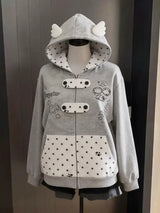 Women’s Colorblock Zip-Up Hoodie