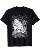 "Only God Can Judge Me" Chicano Style Tee