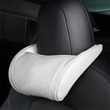 Neck Pillow Headrest Pillow Automobile Seat Neck Rest Auto Seat Head Support Pillow  Accessories suit For Tesla Model 3 Y X S