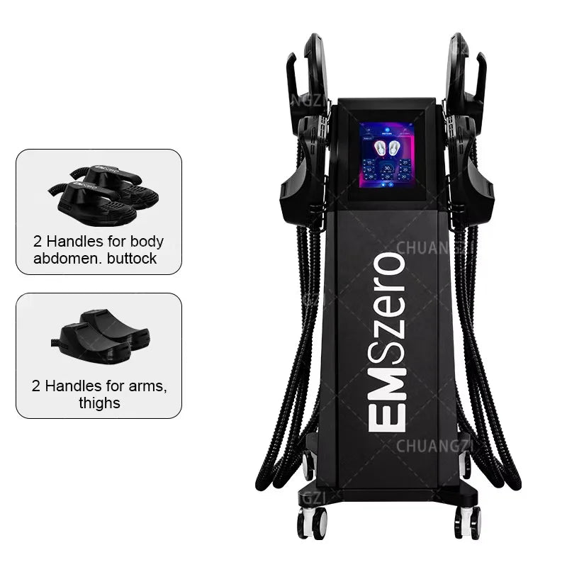 EMSZERO PRO 6500W NEO Slimming Machine EMS+EMT/RF Nova Body Sculpting EMS Pelvic Muscle Stimulator Salon