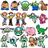 MESUCA 12-200pcs Buzz Lightyear Shoe Charms For Sandals,Shoe Decoration Accessories Shoe Pins Great Gift For Men Women