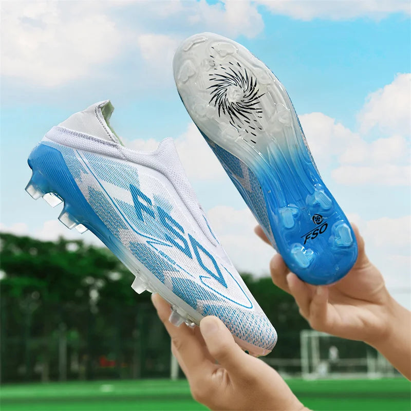 Men's Soccer Cleats with Lace-Up Fit
