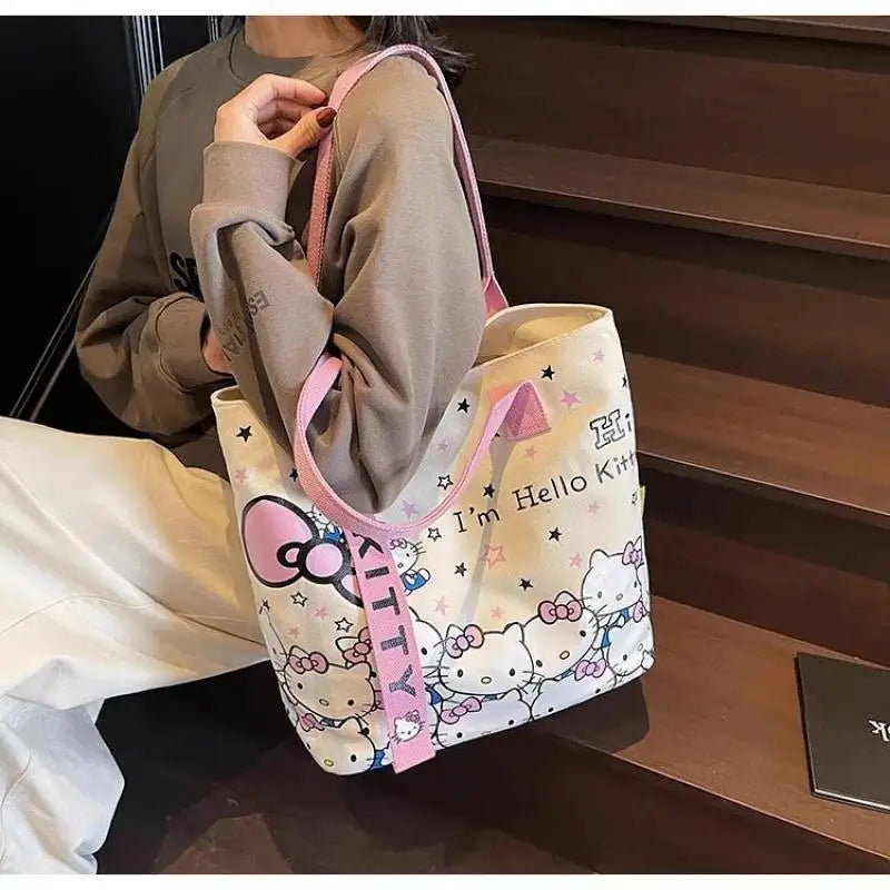 Hello Kitty Large Capacity Handbag & Backpack
