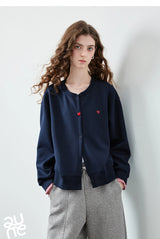 Women's Plaid Patchwork Cotton-Blend Jacket