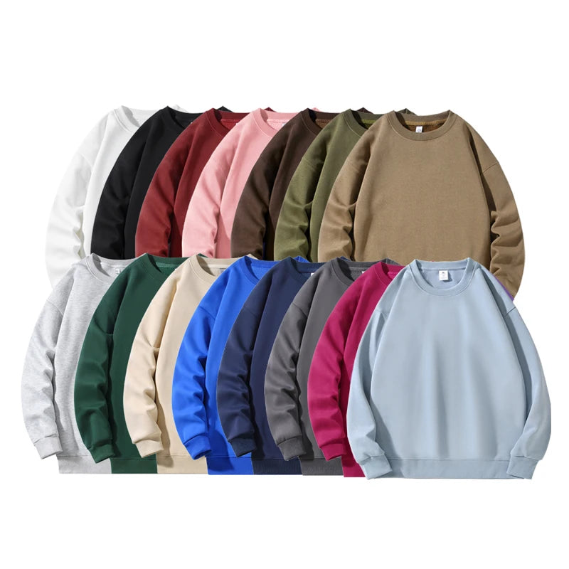 Unisex Crew Neck Sweatshirt, Relaxed Fit