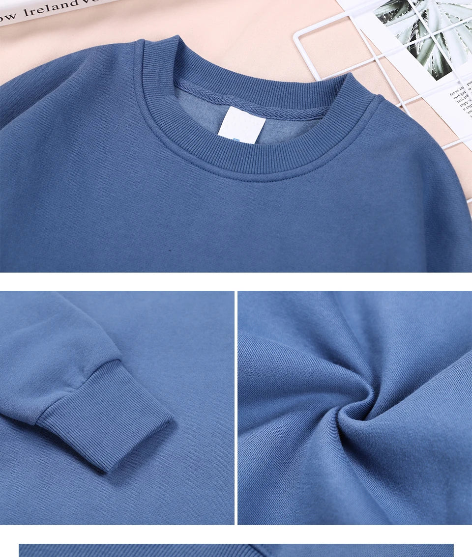 Unisex Candy Color Plush Hoodie