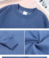 Unisex Candy Color Plush Hoodie