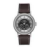 FARASUTE Men's Mechanical Watch Flyback Function Seagull Movement Month Display Week Display Calendar YearDisplay Sapphire Watch