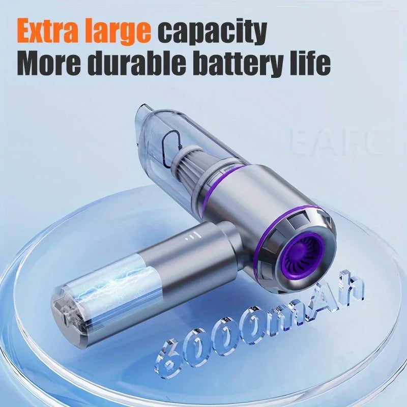 Cordless Handheld Vacuum 30000Pa | Brushless Motor 4-in-1