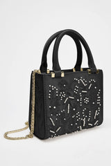 Floral Pearl Mini Duffel Bag
