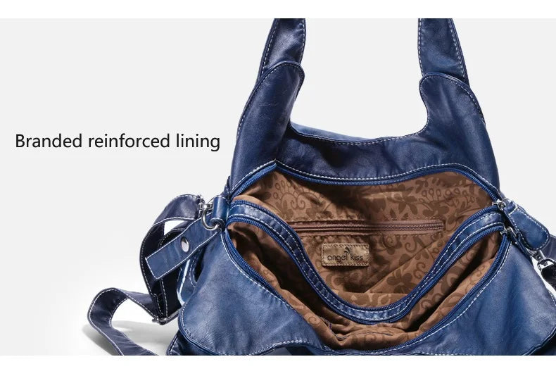 Vintage Women Handbags Shoulder Bag Top-handle Handbag Fashion Vintage Dumpling Pack Shoulder Bag Tote Bag Hobos Large Purse